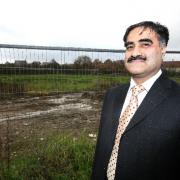Shahid Sahu, Chairman of the Al-Habib Islamic centre pictured at the site in Oakhurst where they hope they can run a primary school