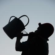 The watering can start at the Swindon Festival of Literature. Picture: THOMAS KELSEY