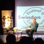 Micahel rosen at the Swindon literarty festival