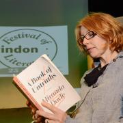 Miranda Doyle at the Swindon Literature Festival