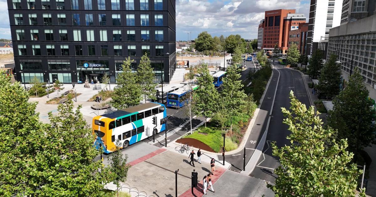 Swindon's £33m Fleming Way transport hub marks first anniversary