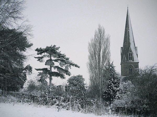 Swiindon Advertiser readers photographs
Christ Church in Old Town during the snow fall
Picture: GLENN WHYTE