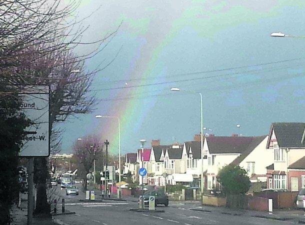 Swiindon Advertiser readers photographs
Rainbows End... taken on Drove Road  Picture: Andy Golesworthy