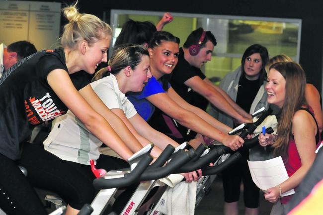 Fundraisers get in a spin for charity