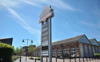 The pop-up gallery will only be at Swindon's Designer Outlet for one week.