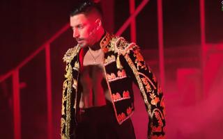 Giovanni Pernice in his latest solo show 'Made In Italy'