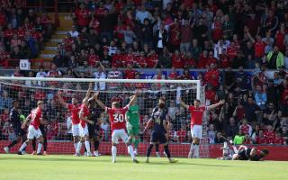Wrexham win a controversial penalty against Swindon Town on Saturday
