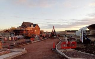 Taylor Wimpey has started building homes at the Robin Gardens site off Lady Lane