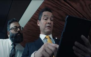 A new Nationwide TV advert starring Dominic West will air during tonight's rugby and primetime programmes