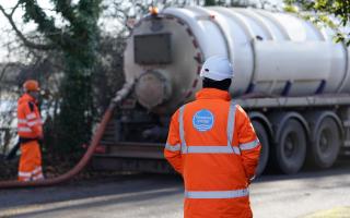 Thames Water employees work (file photo)