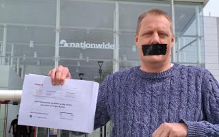 Mikael Armstrong created the petition and delivered it to Nationwide HQ