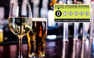 The Patriots Arms was given a score of zero for food hygiene