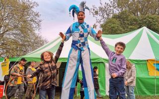 Scenes from Swindon Circus Festival 2024