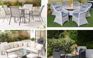 The best outdoor dining sets for your garden this summer. Credit: B&Q, The Range, Aldi,
